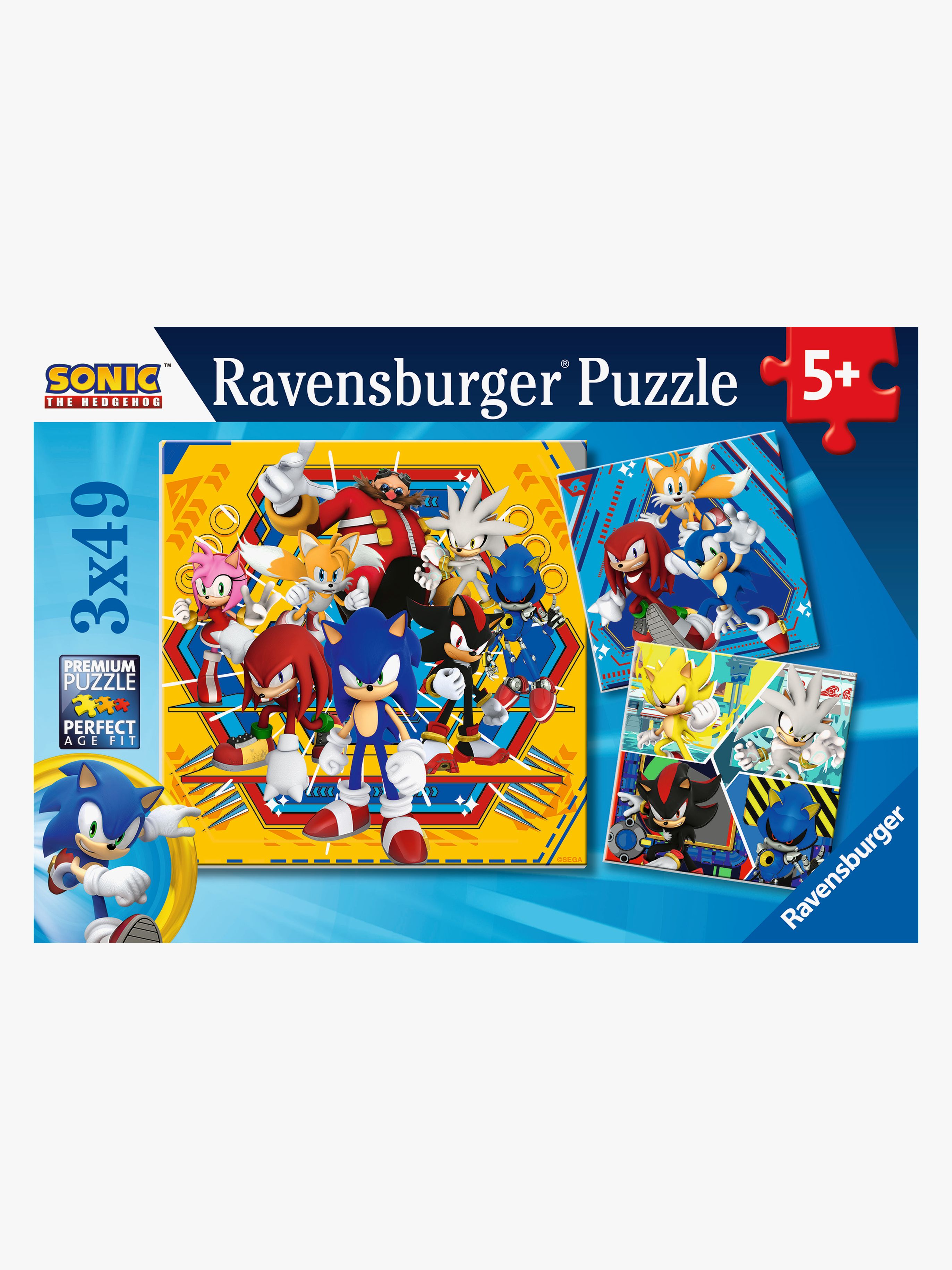 Puzzles Sonic Core 3x49 Teile