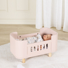 Alice & Fox Puppenbett inkl. Matratze, Rosa