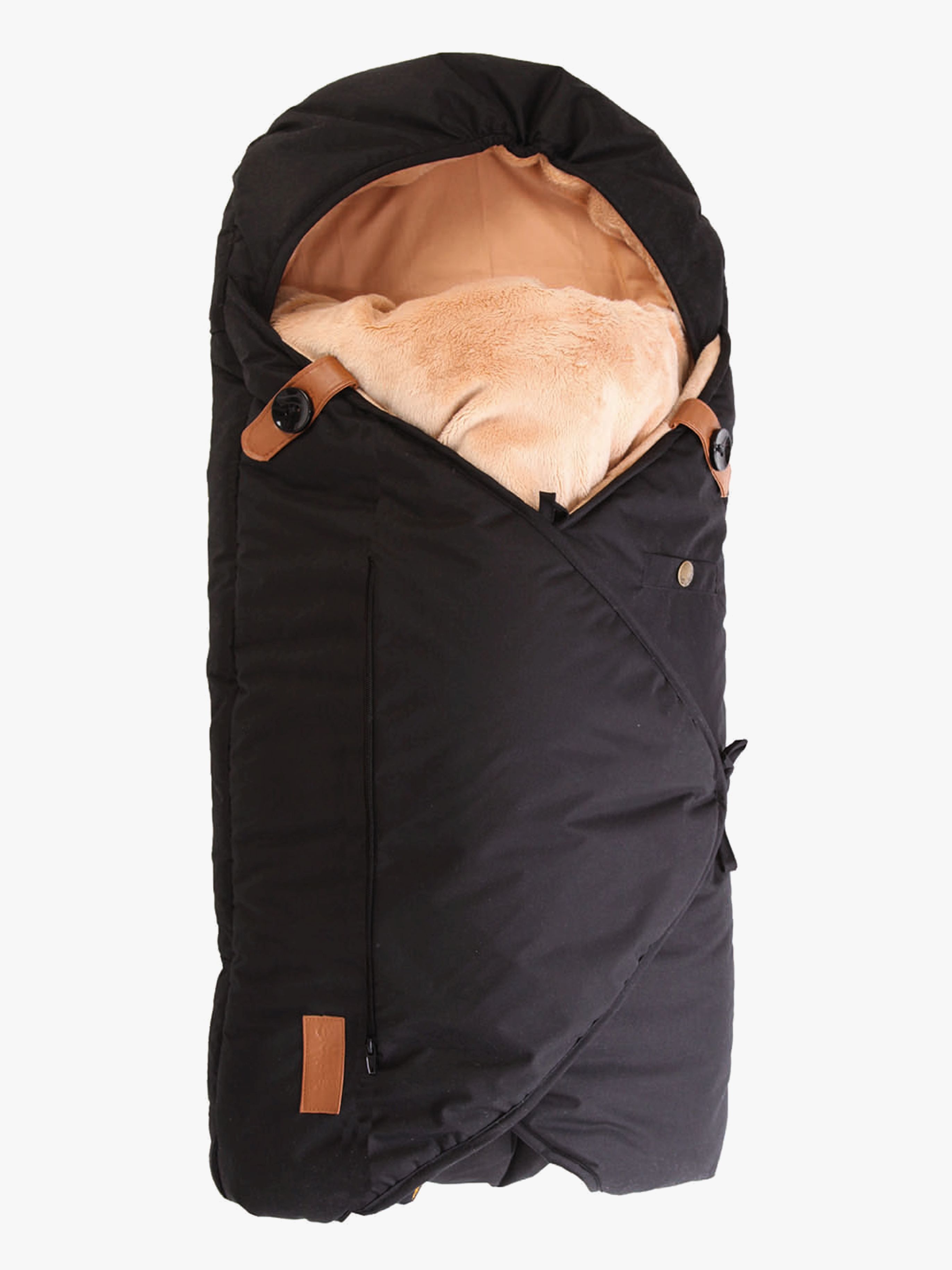 Regular Winterfußsack, Black / Brown, Winterfußsäcke
