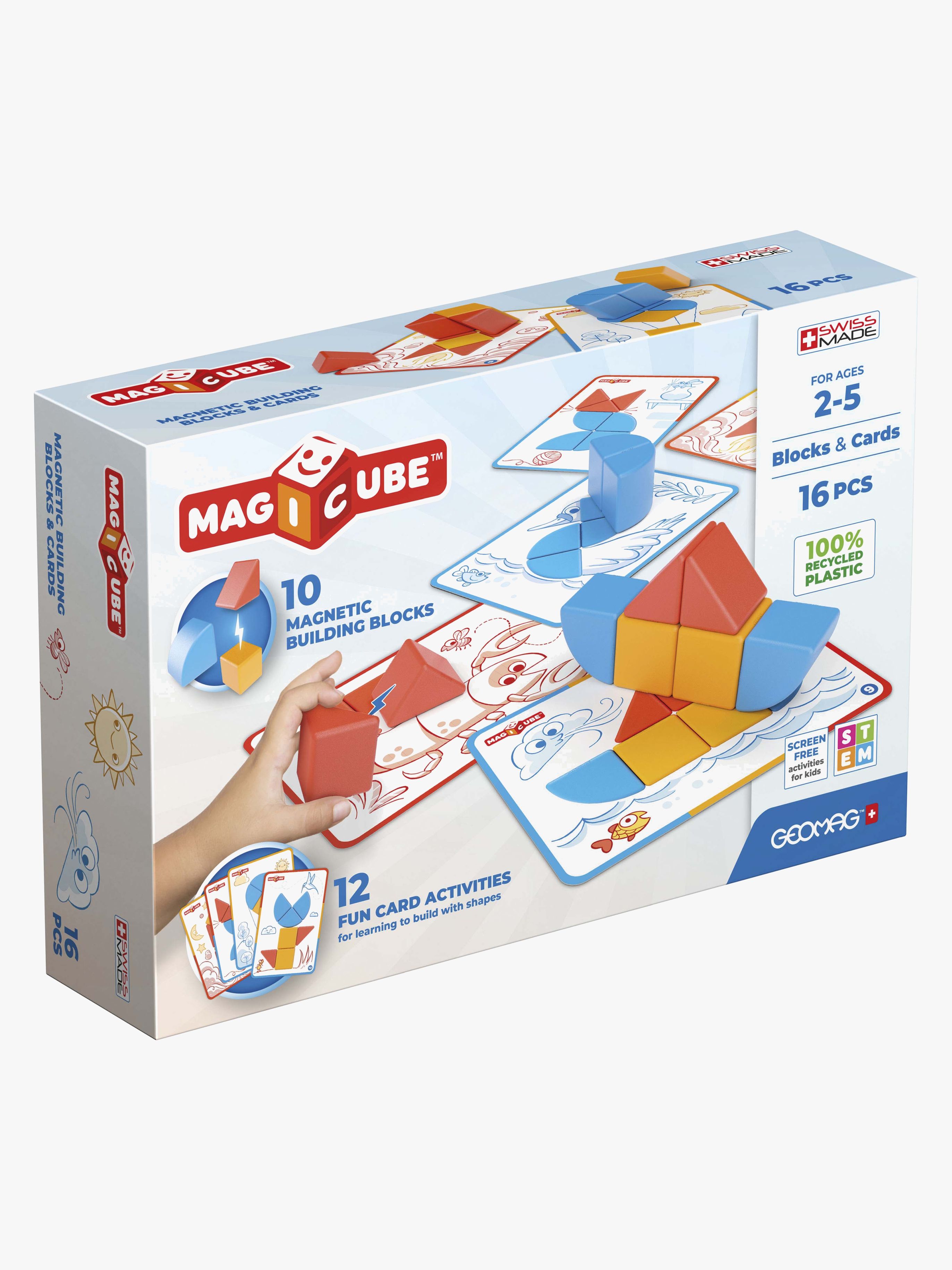 Magicube Klötze und Karten 16 Teile