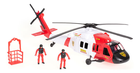 Alex's Garage Rescue Mission Black Hawk Spielzeugautos