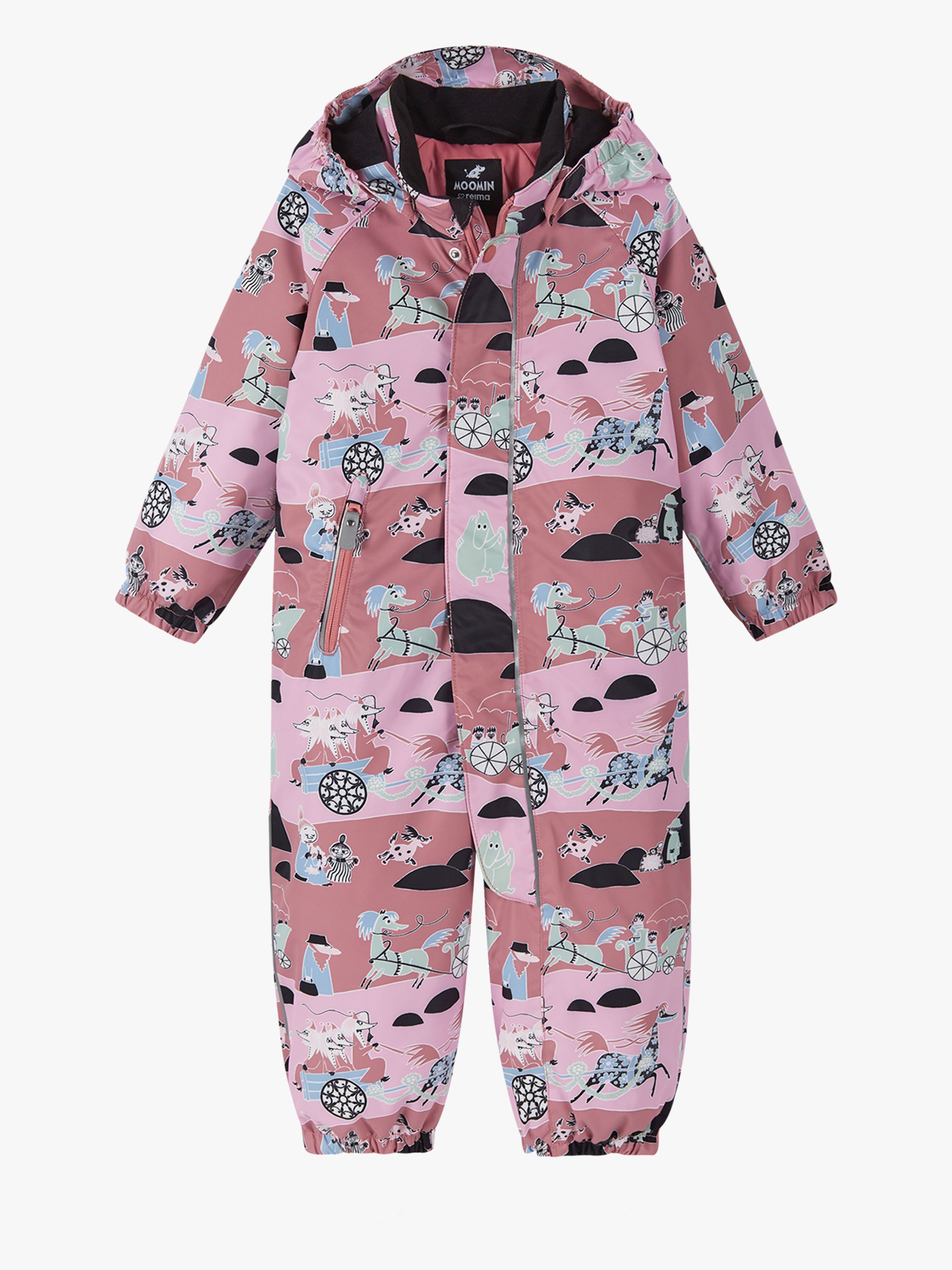 Reima Mumin Puhuri Winteroverall, Rose Blush, 104