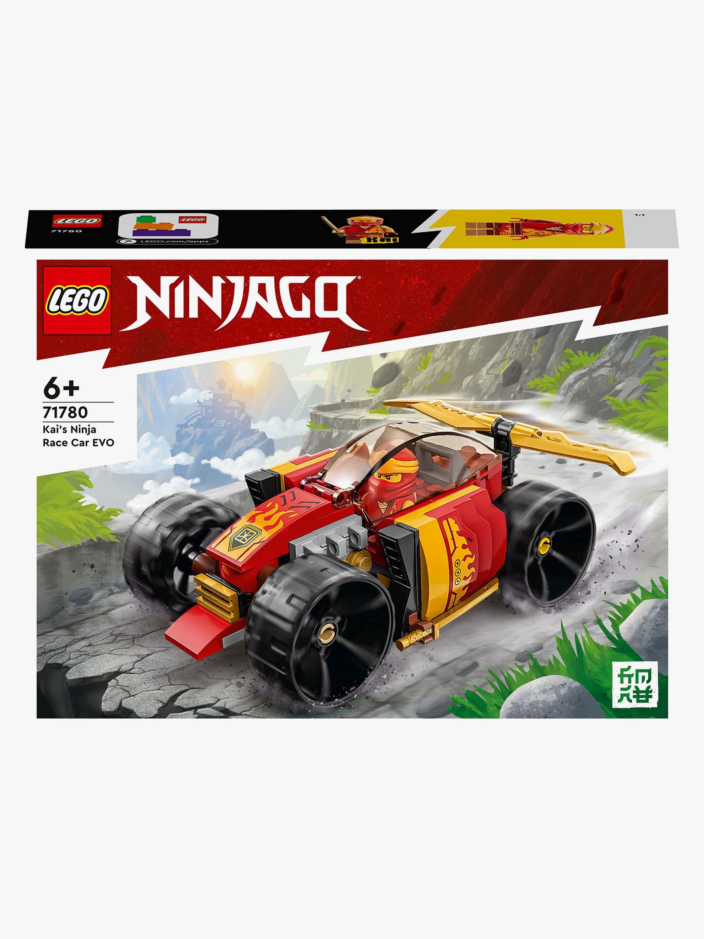 LEGO Ninjago 71780 Kais Ninja-Rennwagen EVO