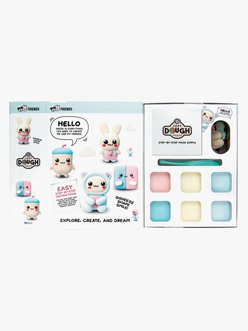 Just Dough Modelliermasse Bär 57 g, 6er-Pack