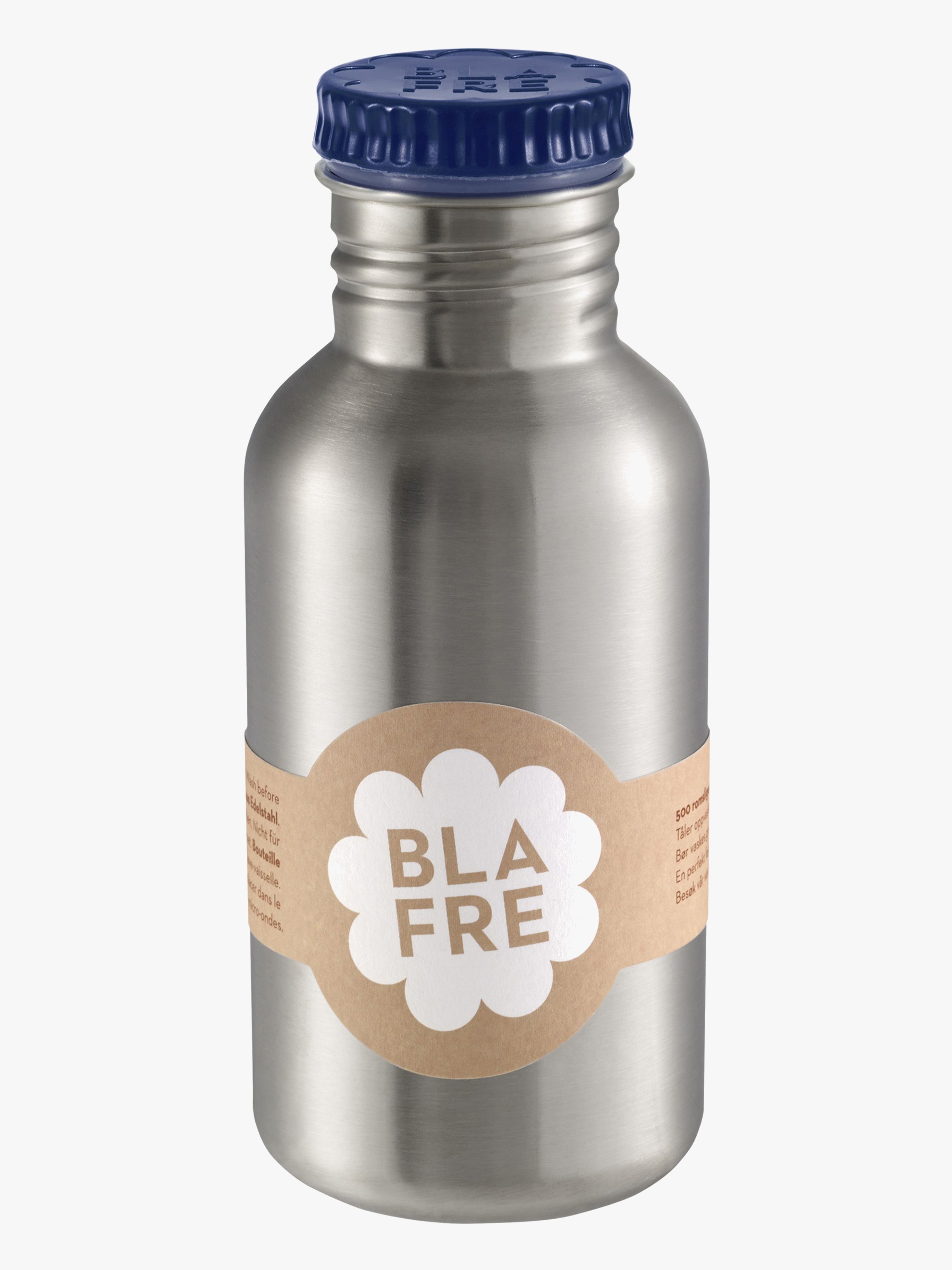 Blafre Edelstahl Flasche 500 ml, Navy