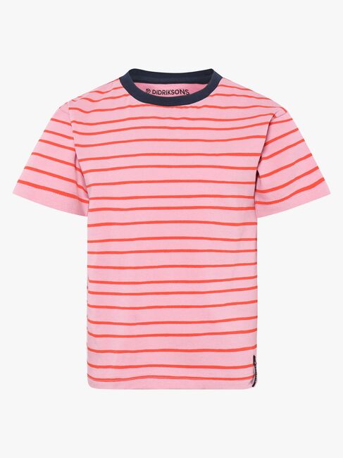 Didriksons Mynta T-Shirt, Le Rand Multi Rouge