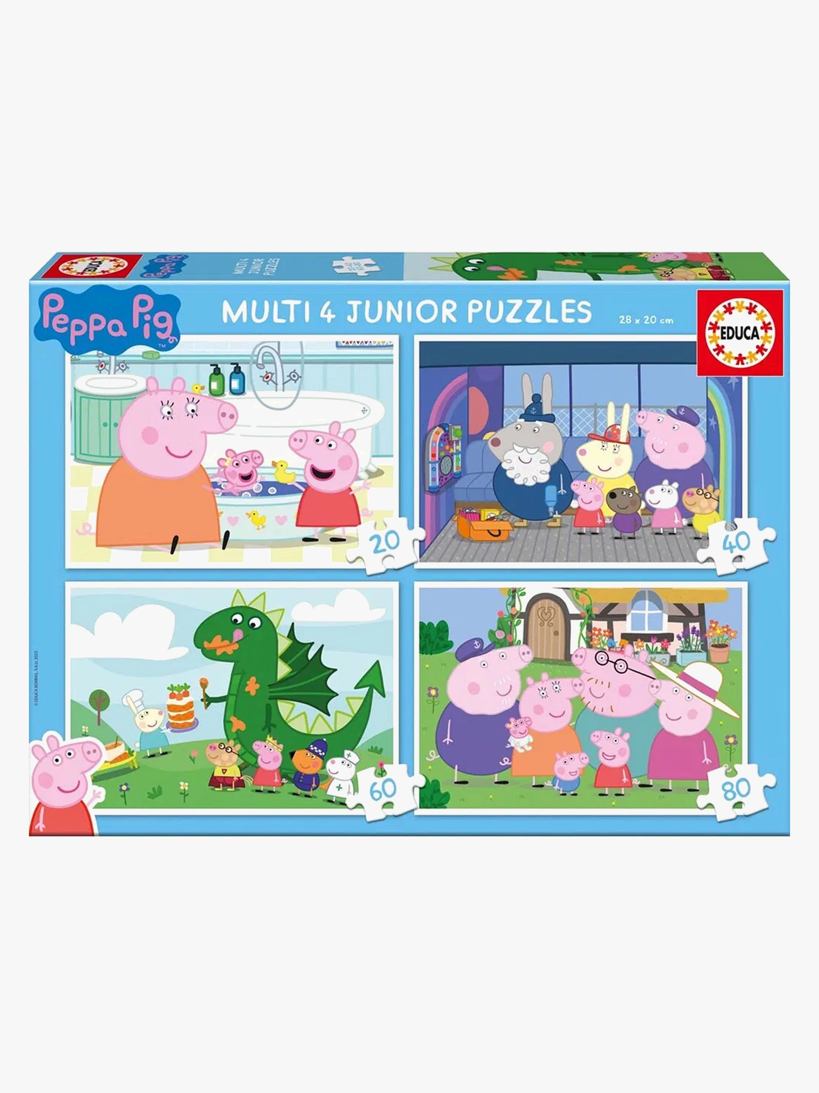 Peppa Wutz Puzzles 4-in-1