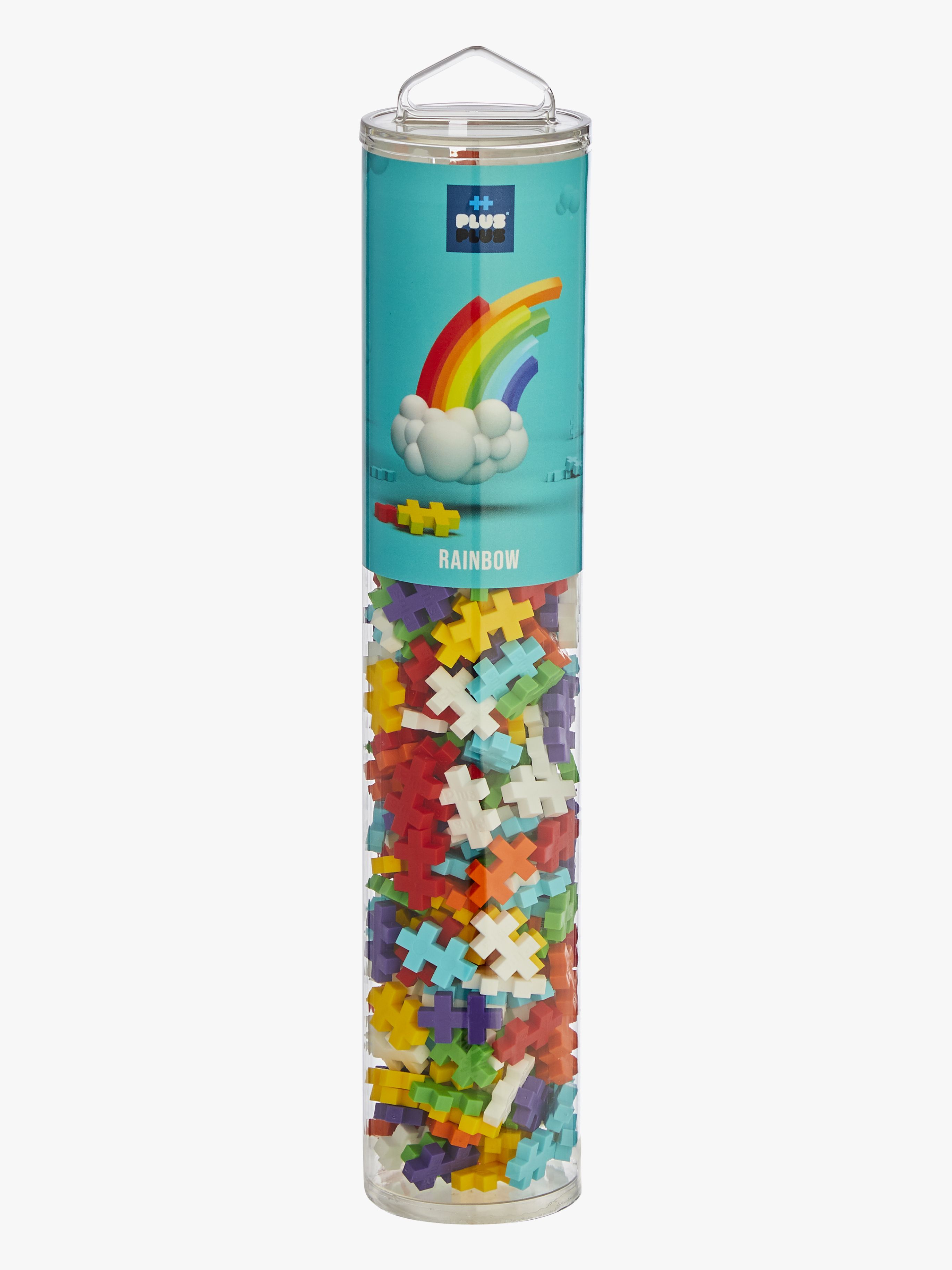 Plus-Plus Tube Rainbow Color Mix 240 Teile