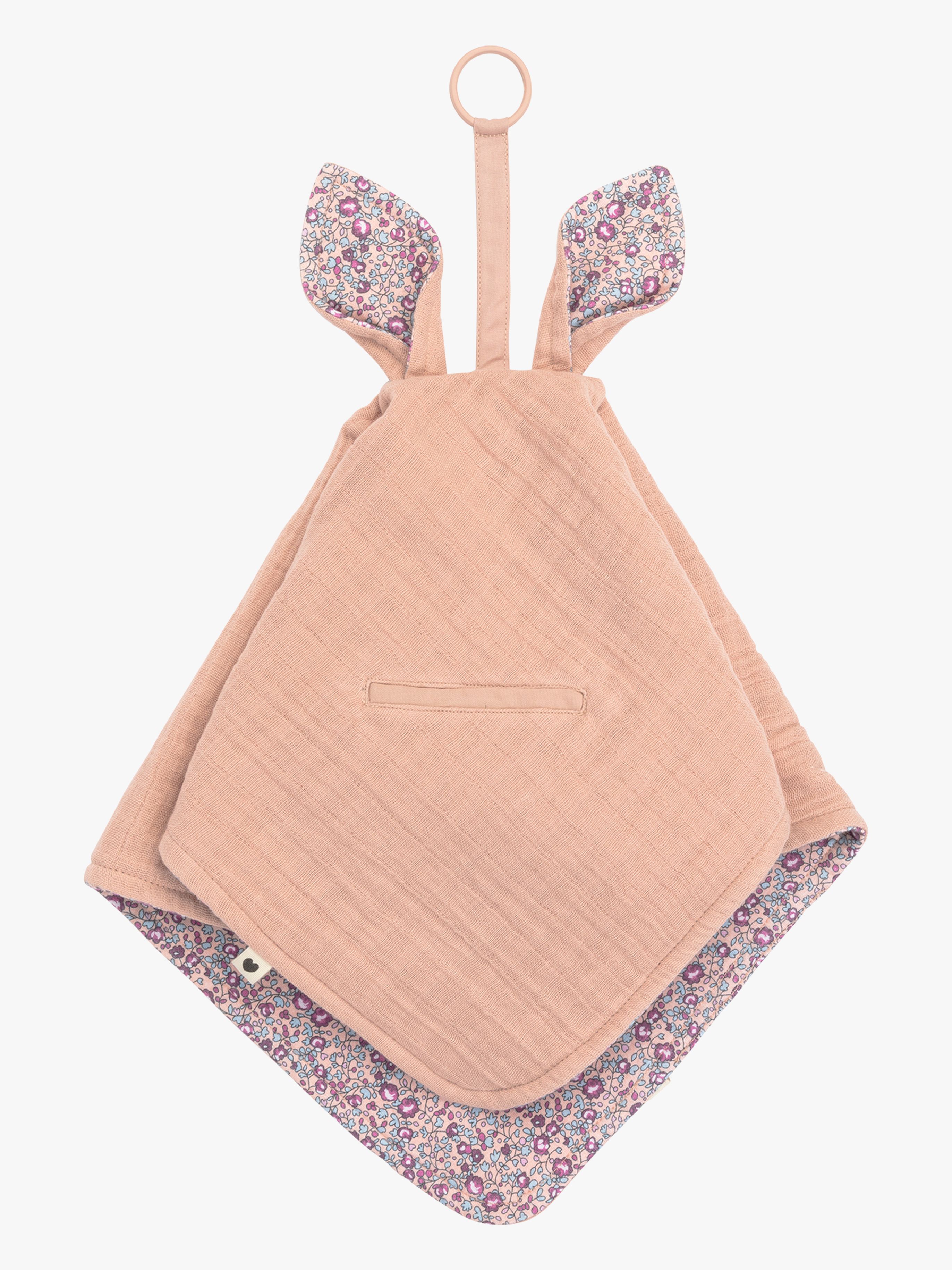 BIBS x Liberty Kangaroo Schmusetuch, Eloise Blush