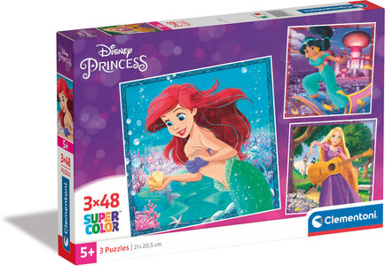 Clementoni Disney Princess Puzzles 3x48 Teile