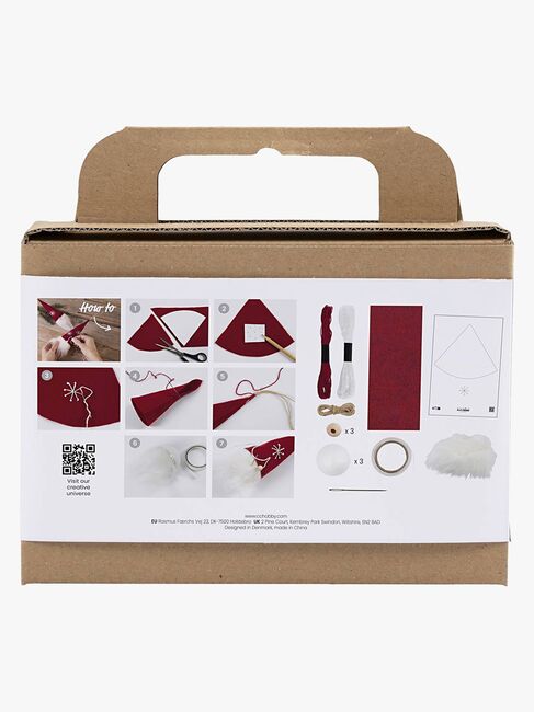 Creativ Company Bastelset Nikolaus-Zwerg DIY