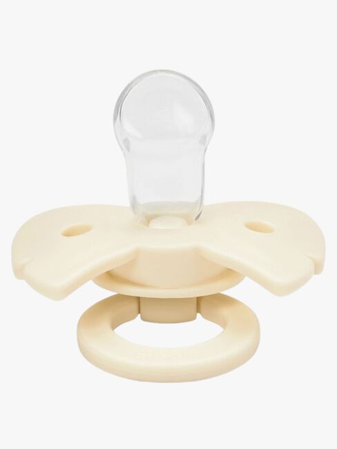 Elodie Binky Bow Schnuller 3+, Oat White