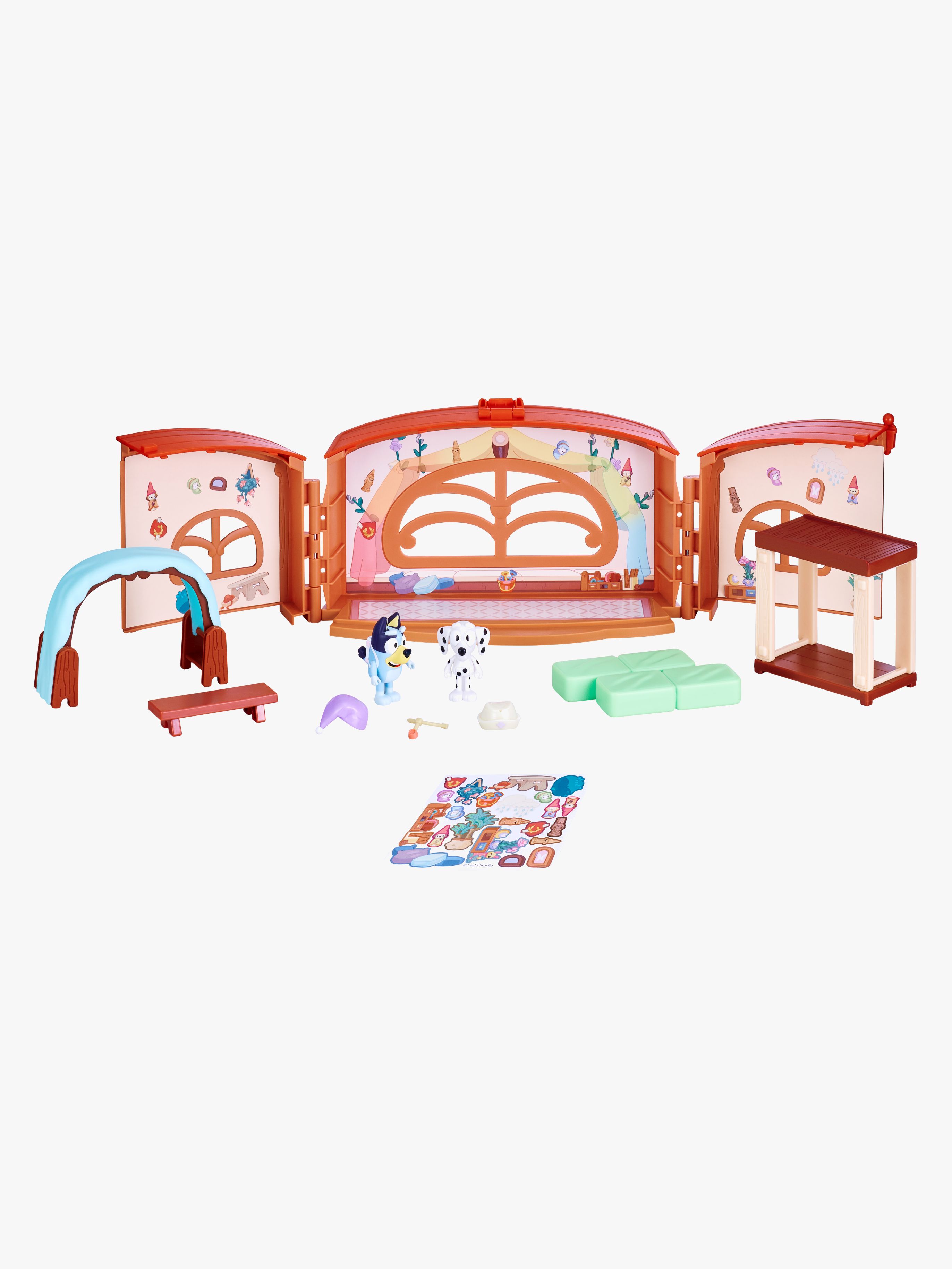 Bluey School Friends Spielset Schule mit Figuren