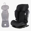 Beemoo Recline i-Size Kindersitz inkl. Ventilierendem Sitzpolster, Black Mesh/Grey