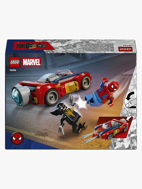 LEGO Super Heroes 76336 Spider-Man Auto vs. Venomized Wolverine