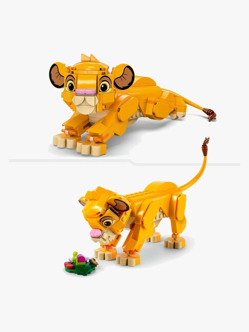 LEGO Disney Classic 43243 Simba, das Löwenjunge des Königs