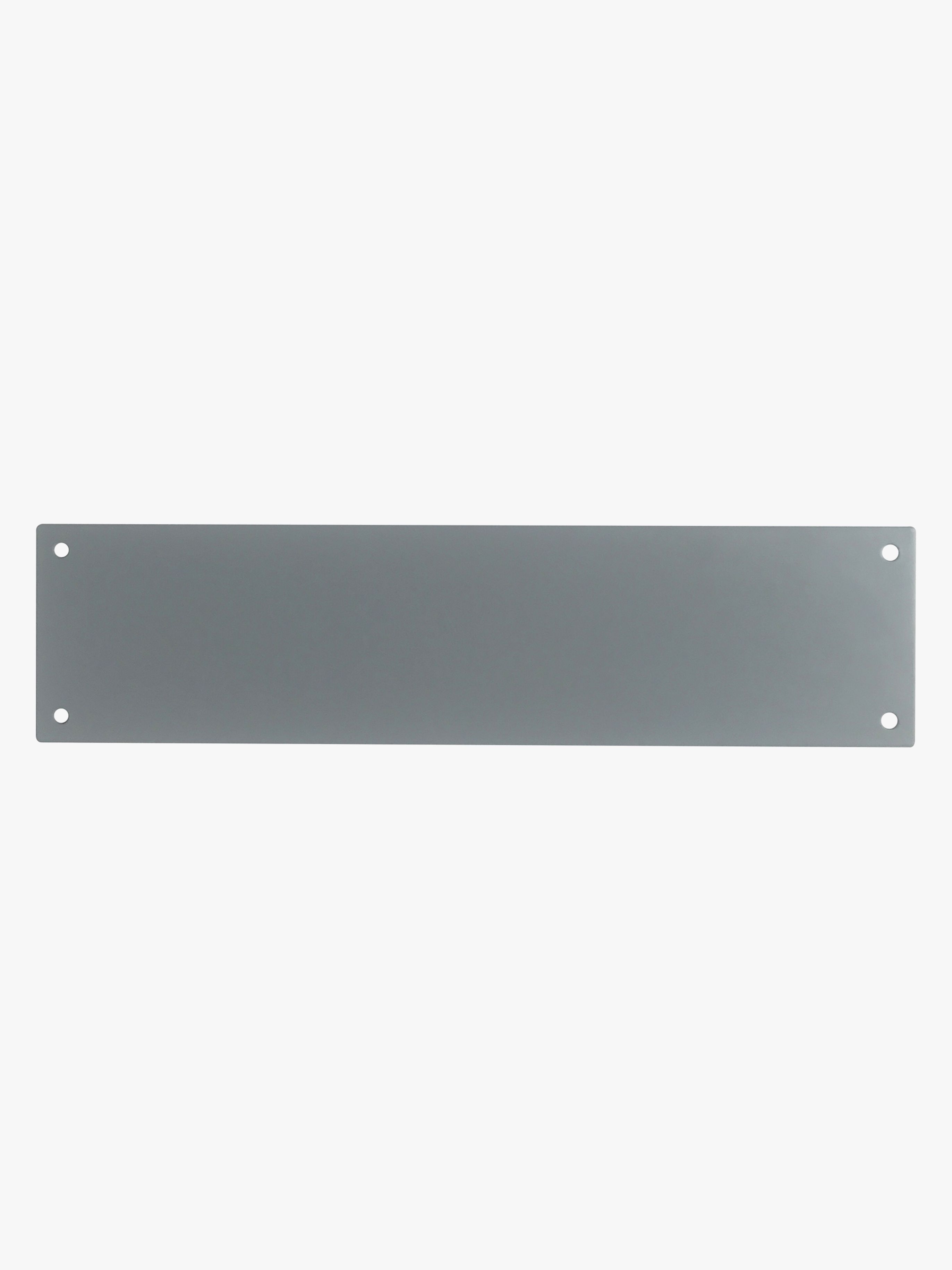 Befestigungsplatte für Architect Letters / Numbers 70 x 280mm, Grey