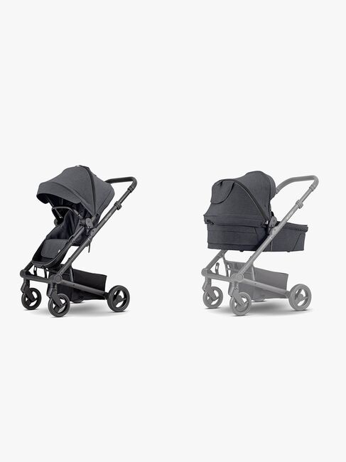 Mutsy Nexo+ Kombikinderwagen, Schwarz