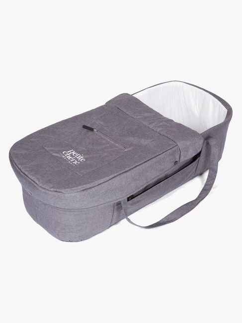 Petite Chérie Solide+ Kinderwagen inkl. Liegekorb, Dark Grey/Grey Melange