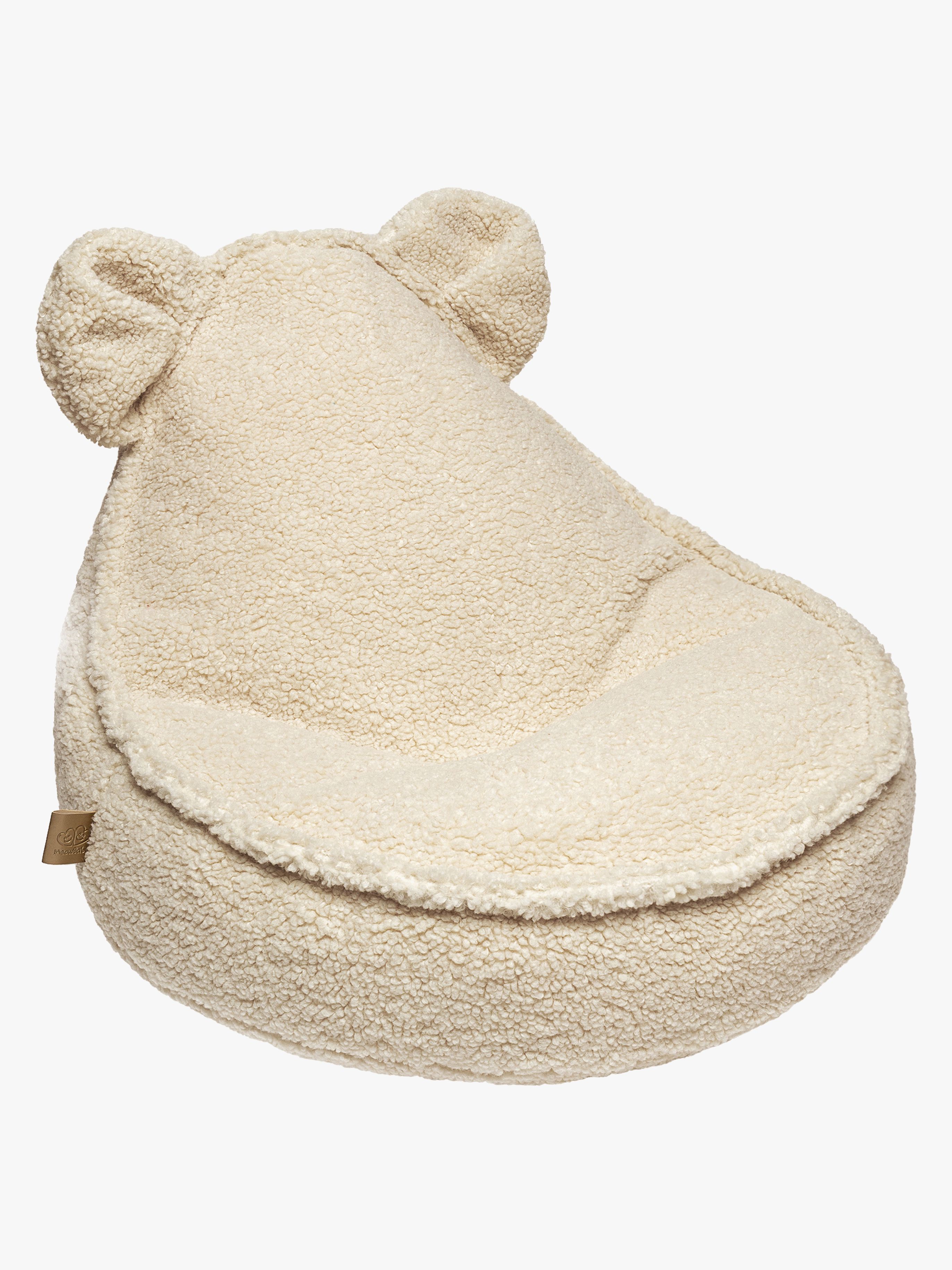 Bearly Sitzsack Teddy, Creme