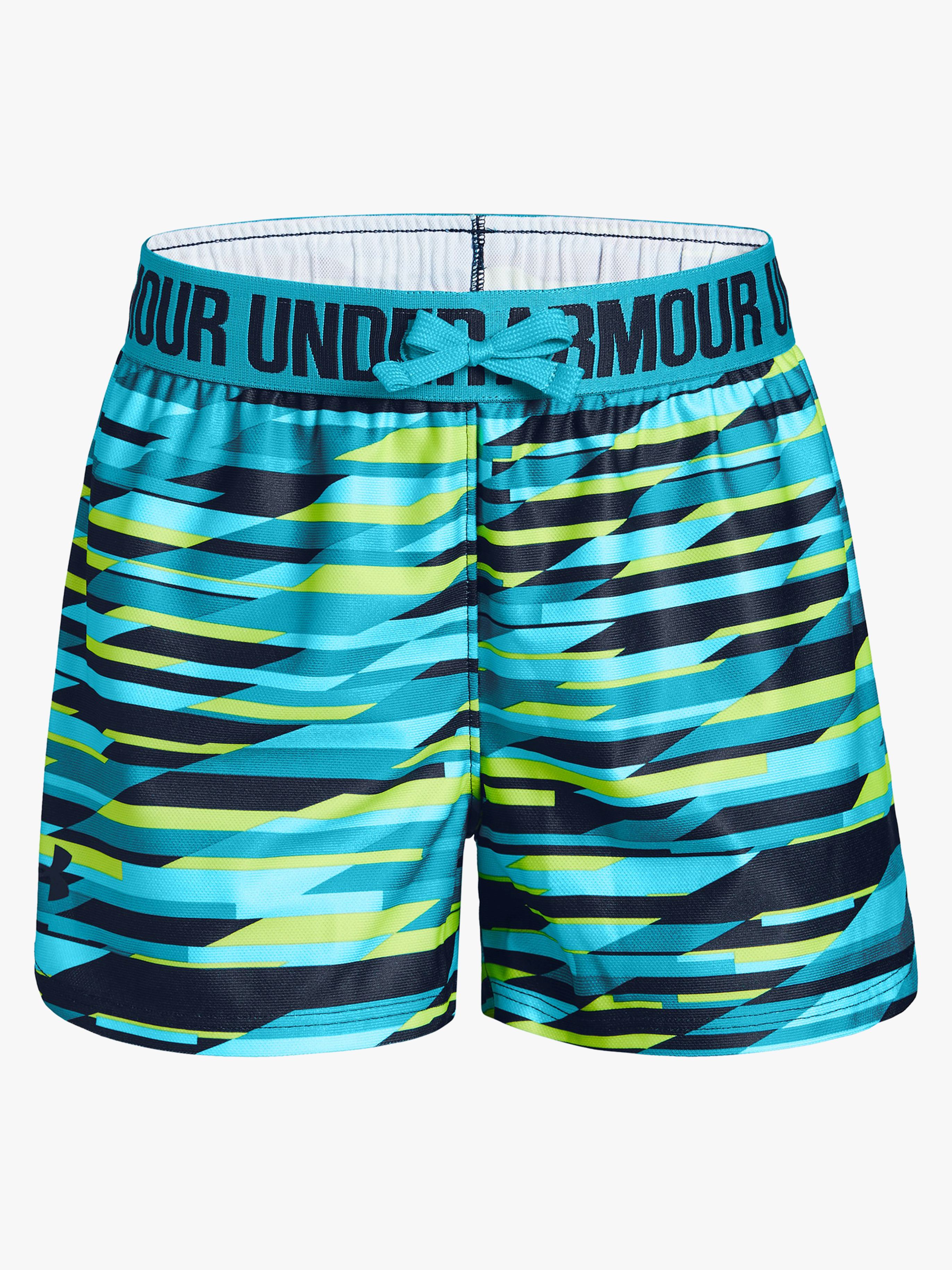 Under Armour Printed Play Up Shorts, Academy XS