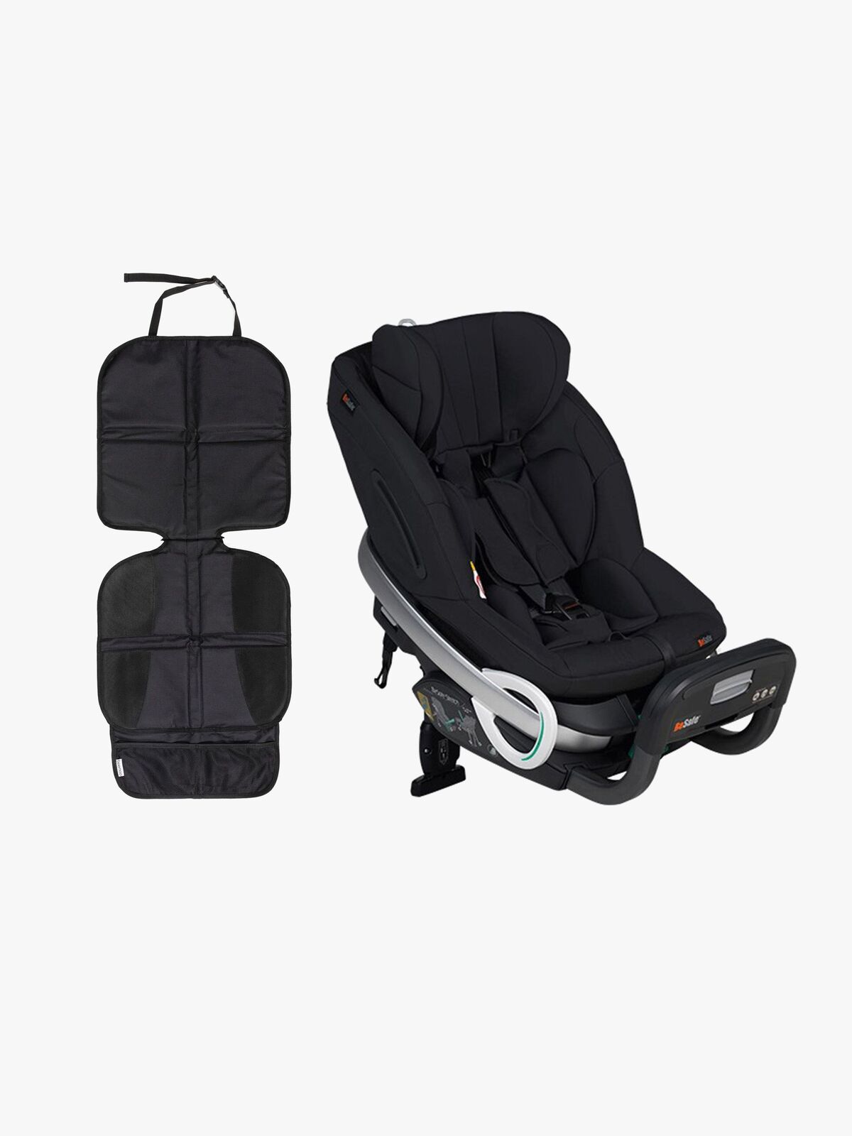 BeSafe Stretch inkl. Beemoo Autositzschoner Lux, Fresh Black Cab