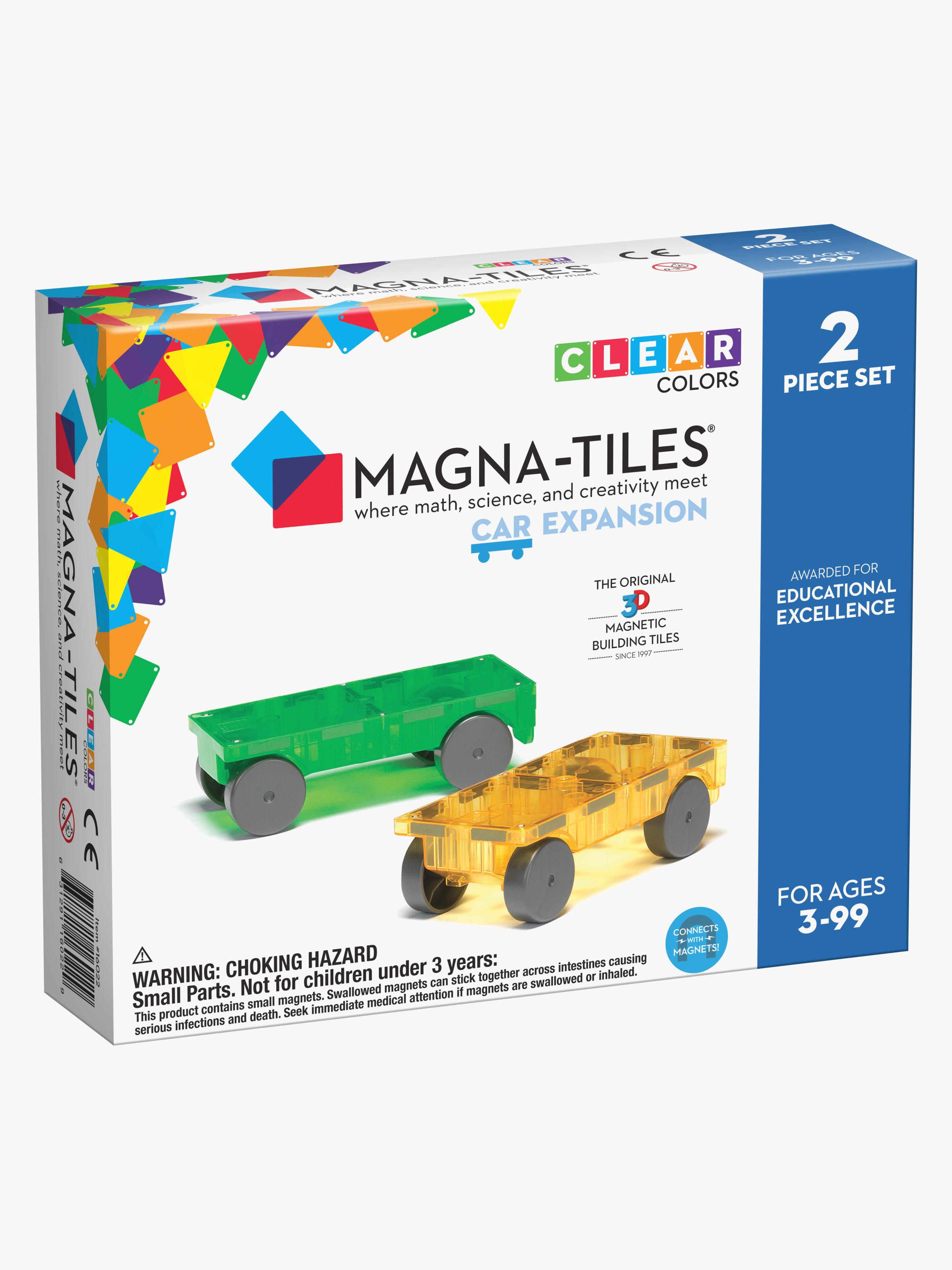 MAGNA-TILES Autos Bausatz 2 Teile