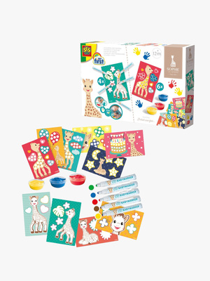 SES Creative Sophie la girafe Bastelset Malen und Ausmalen