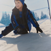 Viking Play Winterjacke, Blau