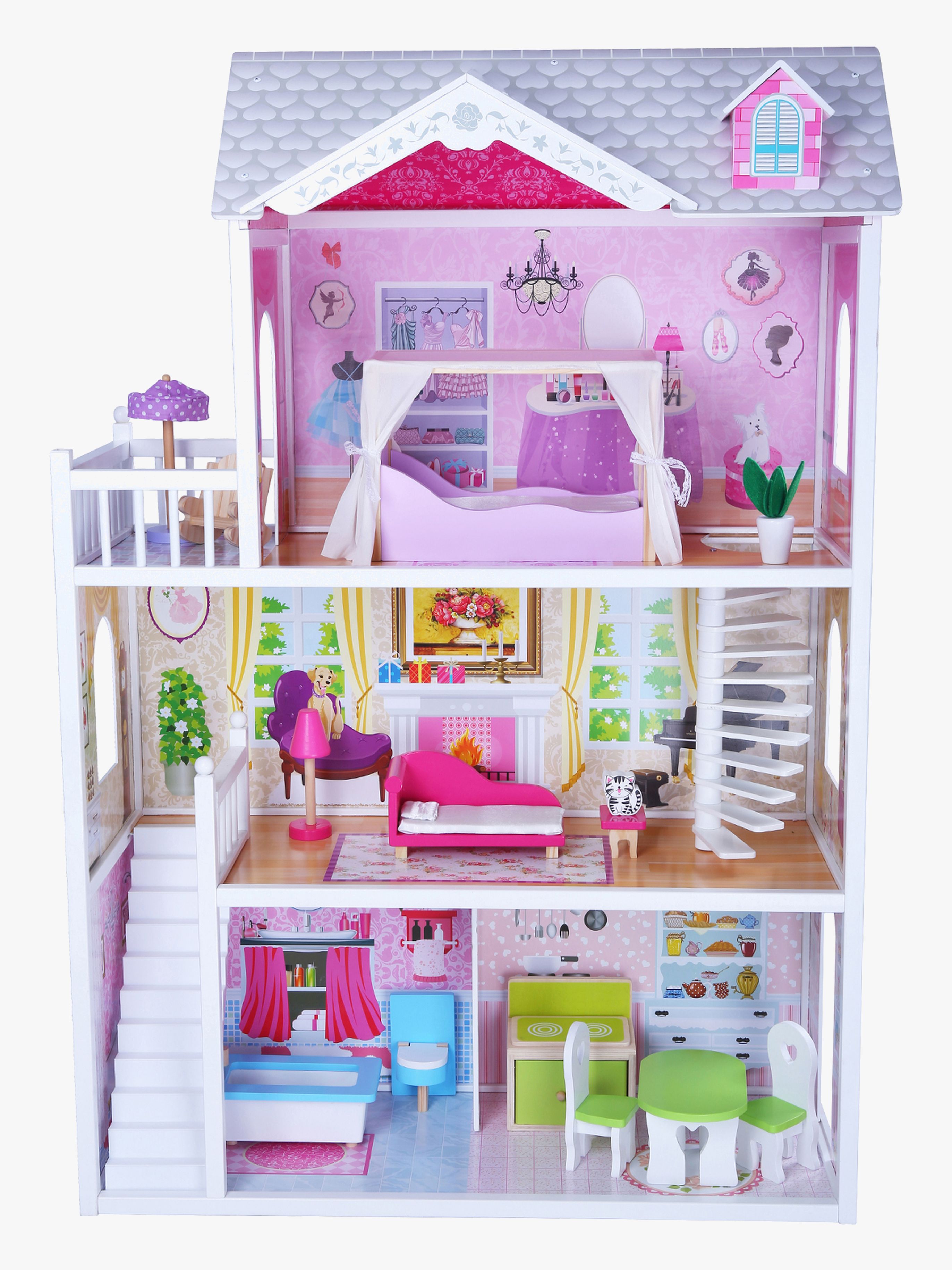Arias Puppenhaus, Holz