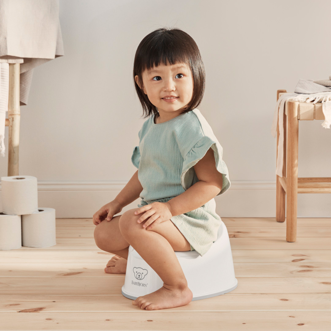 BabyBjörn Smart Töpfchen, White/Grey