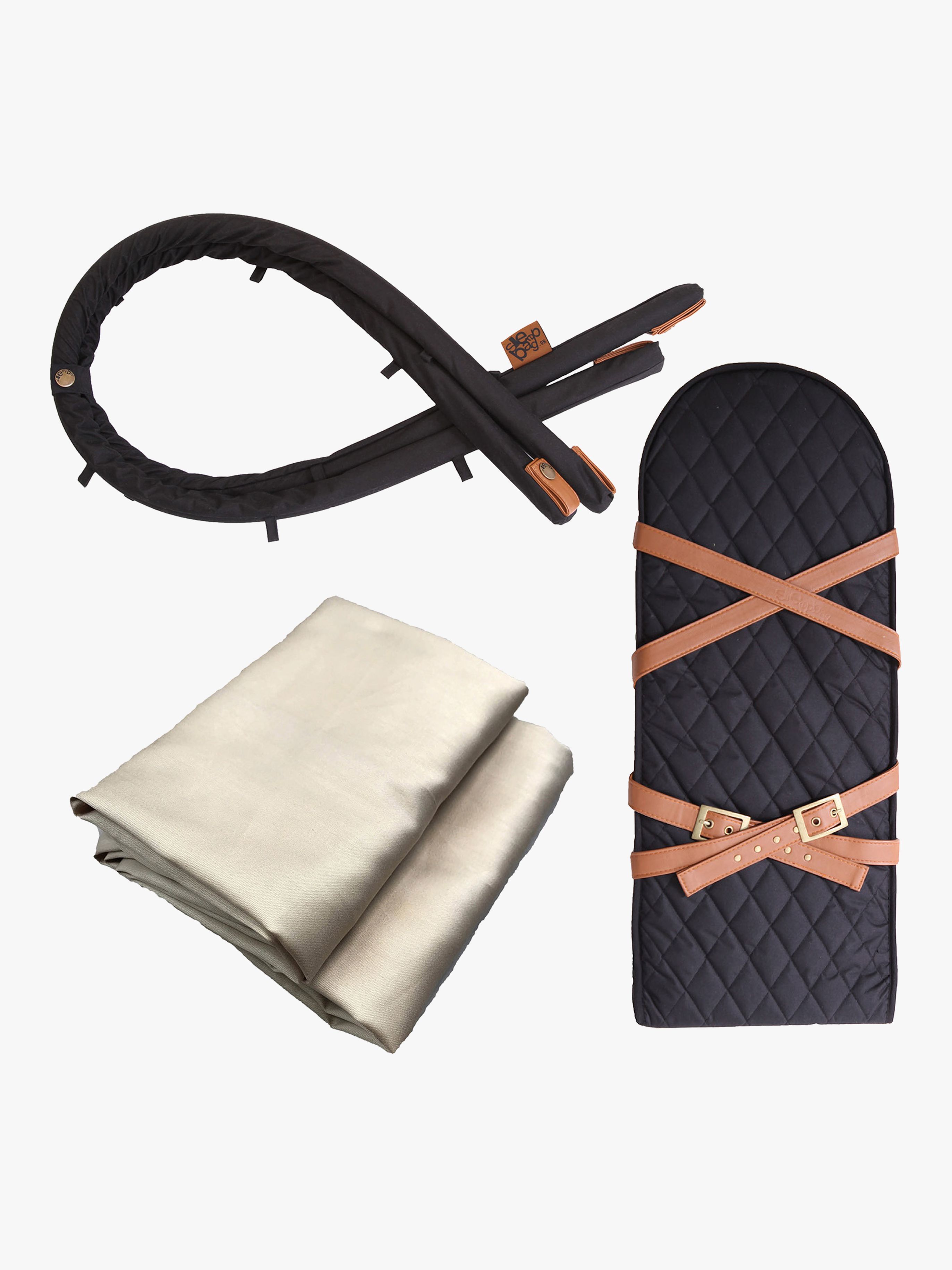 Sleepbag Zubehörpaket, Black/Brown