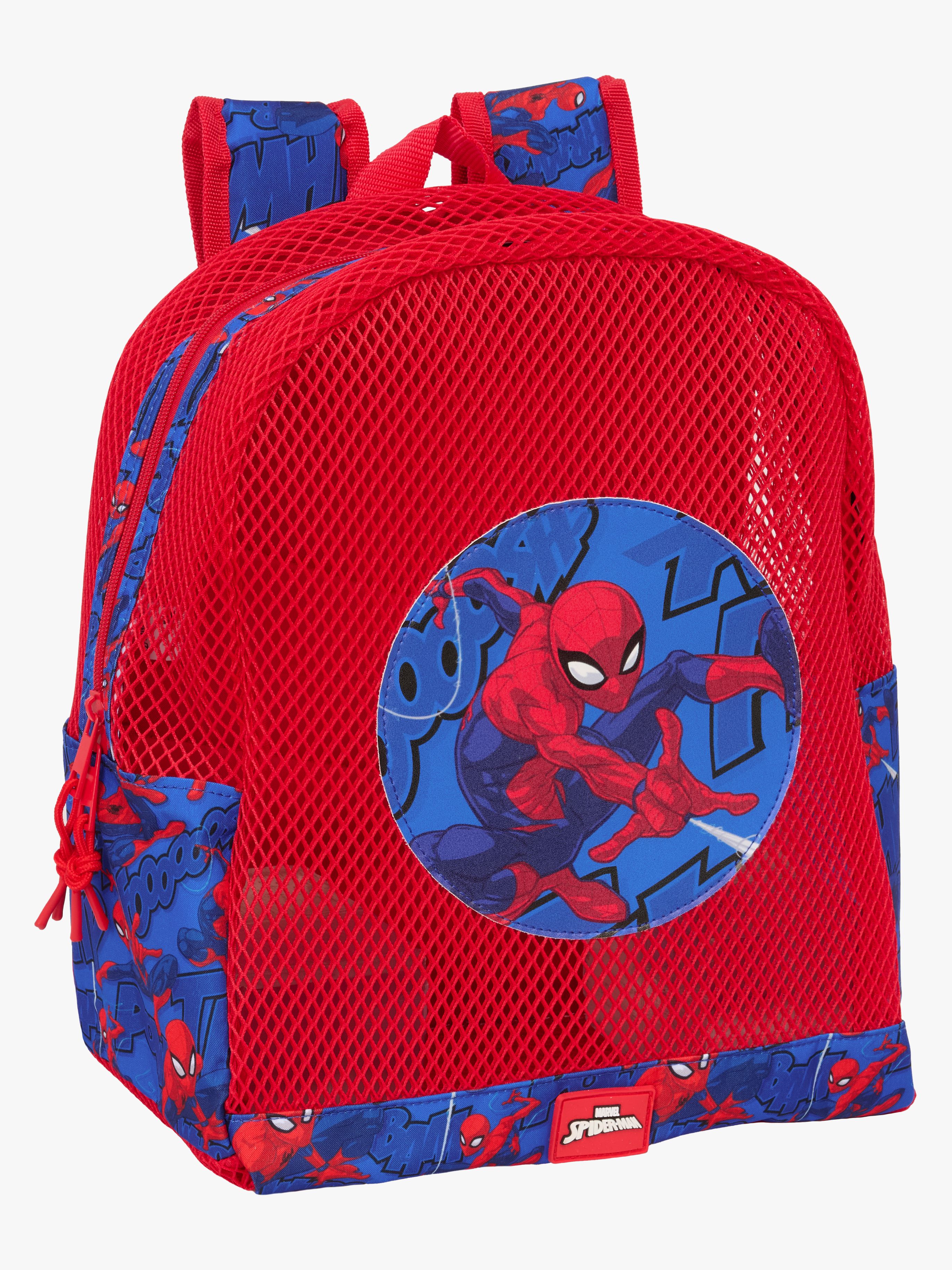 Marvel Spider-Man Anti-Sand Kinder Rucksack 13L, Rot