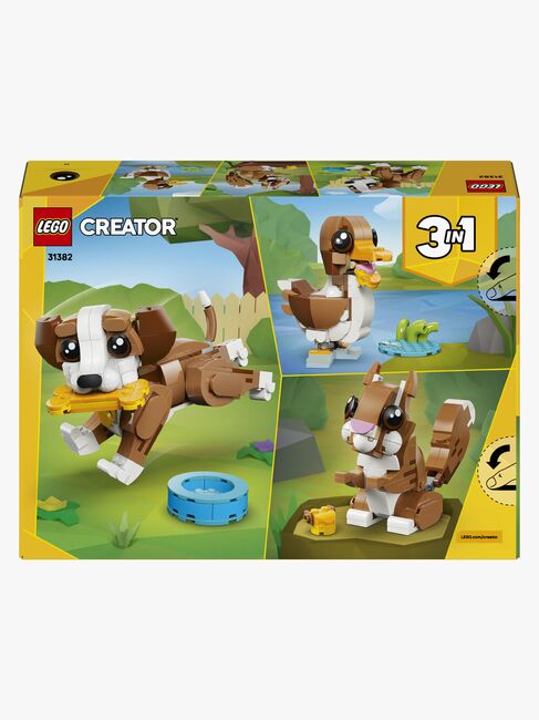LEGO Creator 31382 Niedliche Tiere: Verspielter Welpe