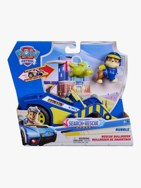 Paw Patrol Search & Rescue Rettungsfahrzeug mit Figur Rubble