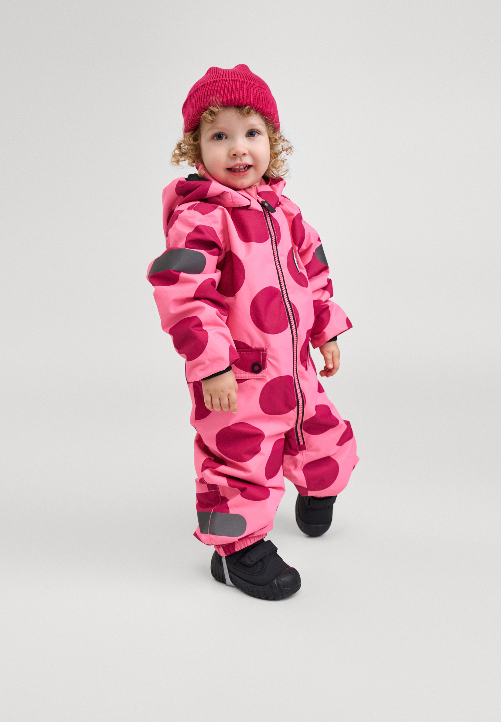 Reimatec Marte Mid Leicht gepolstert Overall, Soft Coral, 80