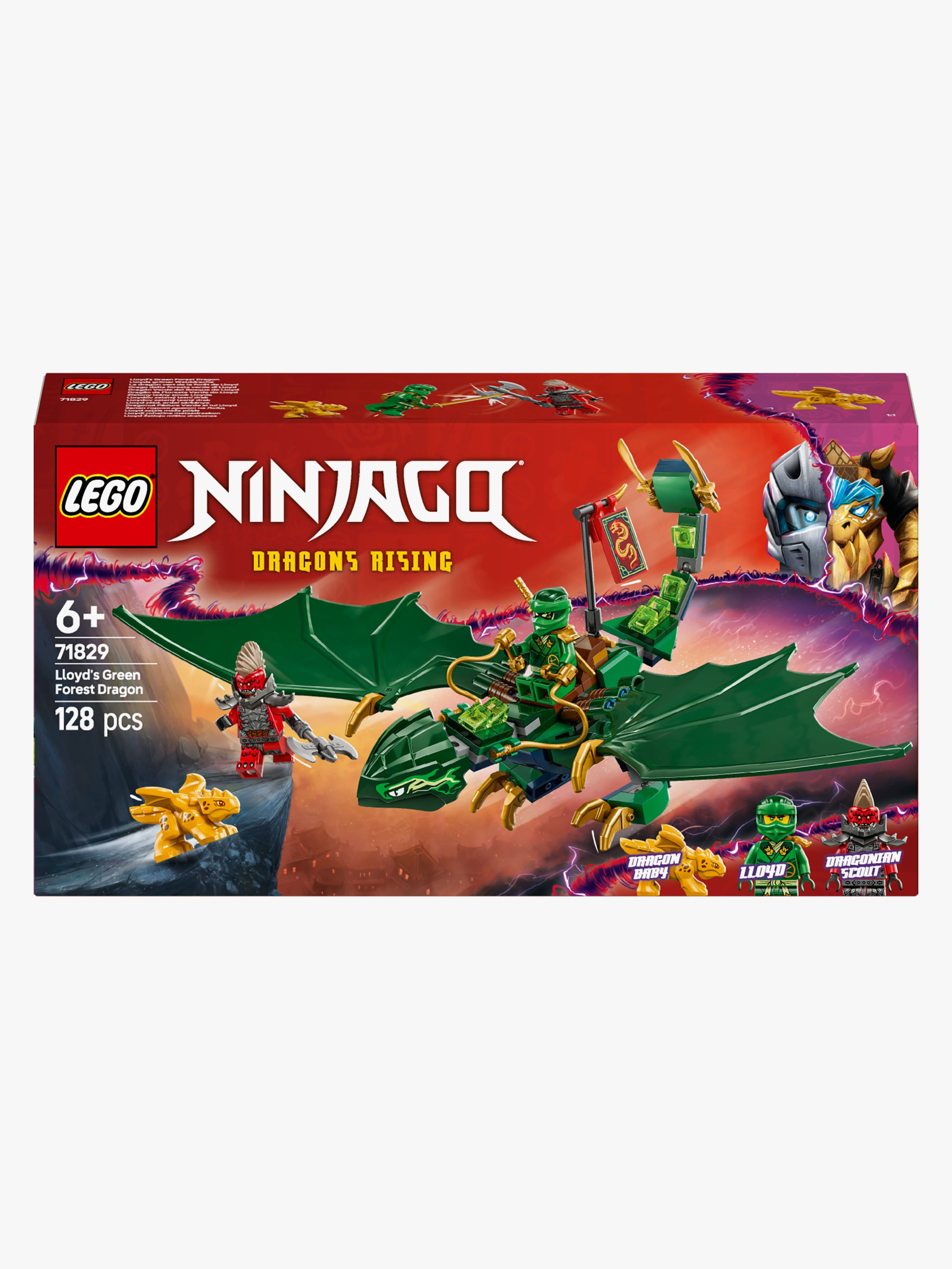 Ninjago 71829 Lloyds grüner Walddrache