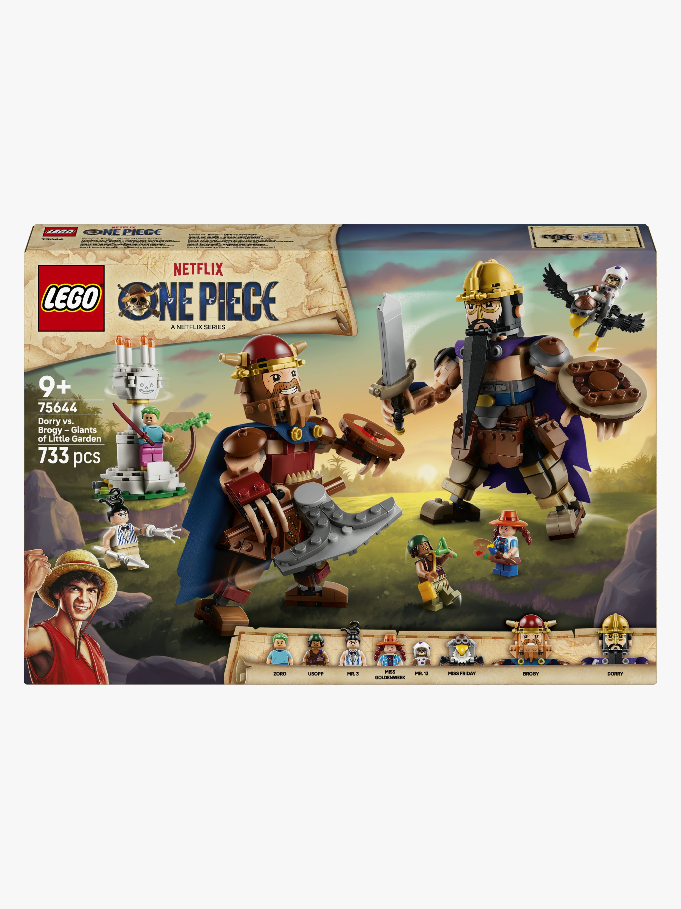 LEGO ONE PIECE 75644 Woogey vs. Boogey – Riesen aus Little Garden