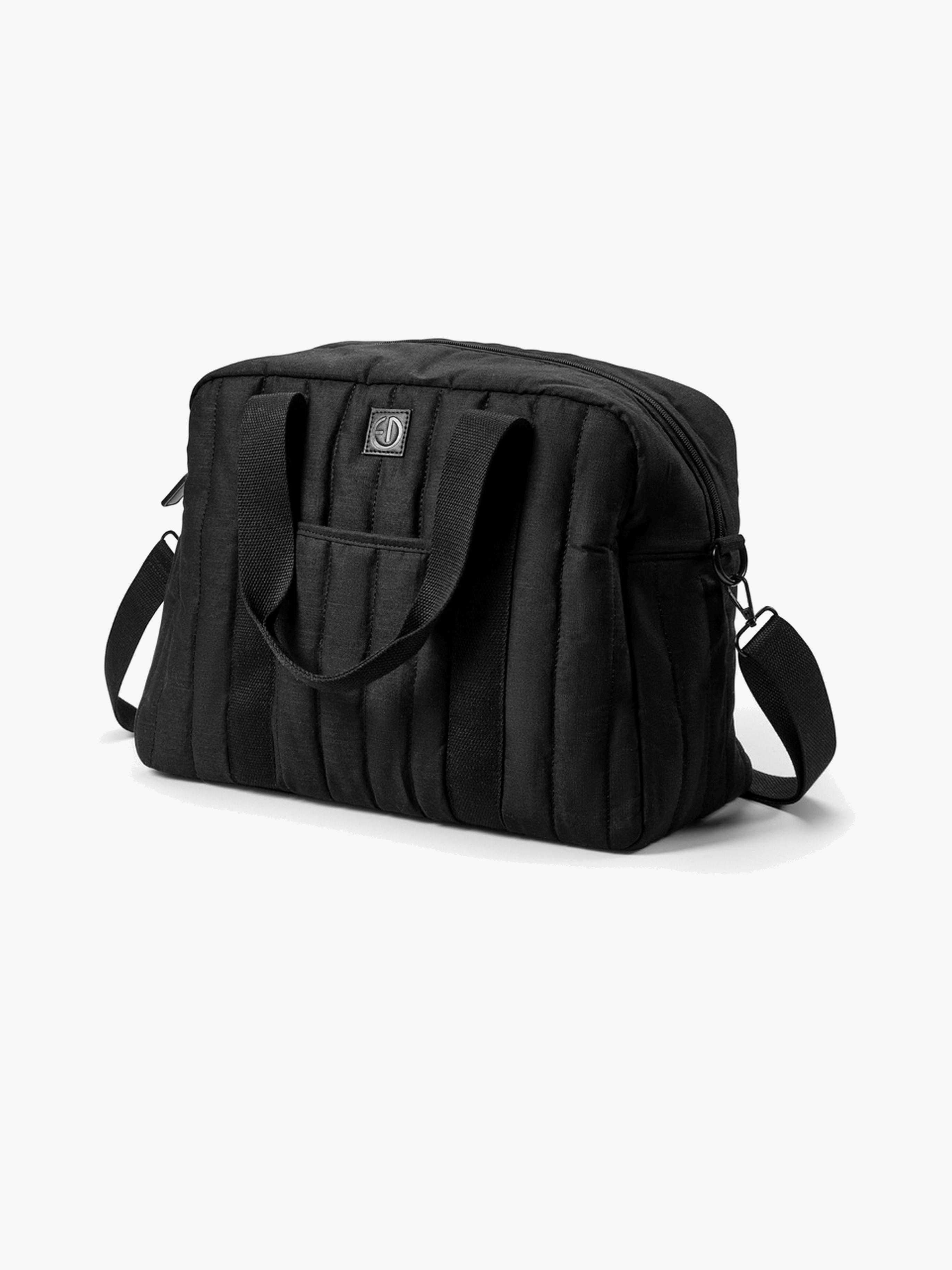 Elodie Wide Frame Wickeltasche, Black