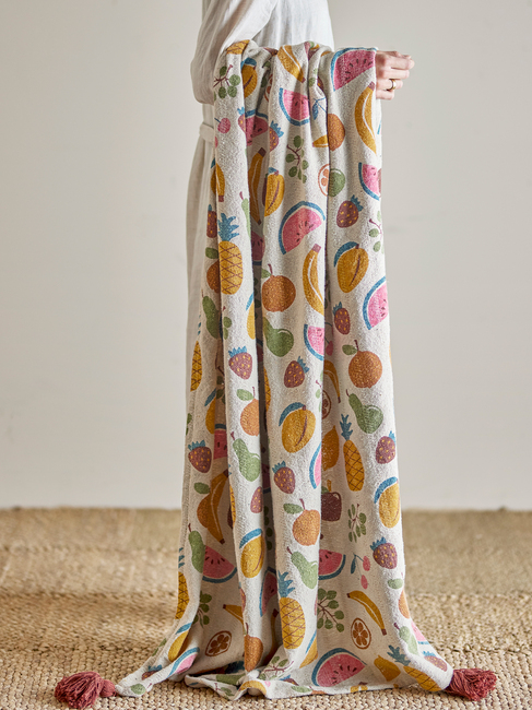 Bloomingville Fruitta Decke