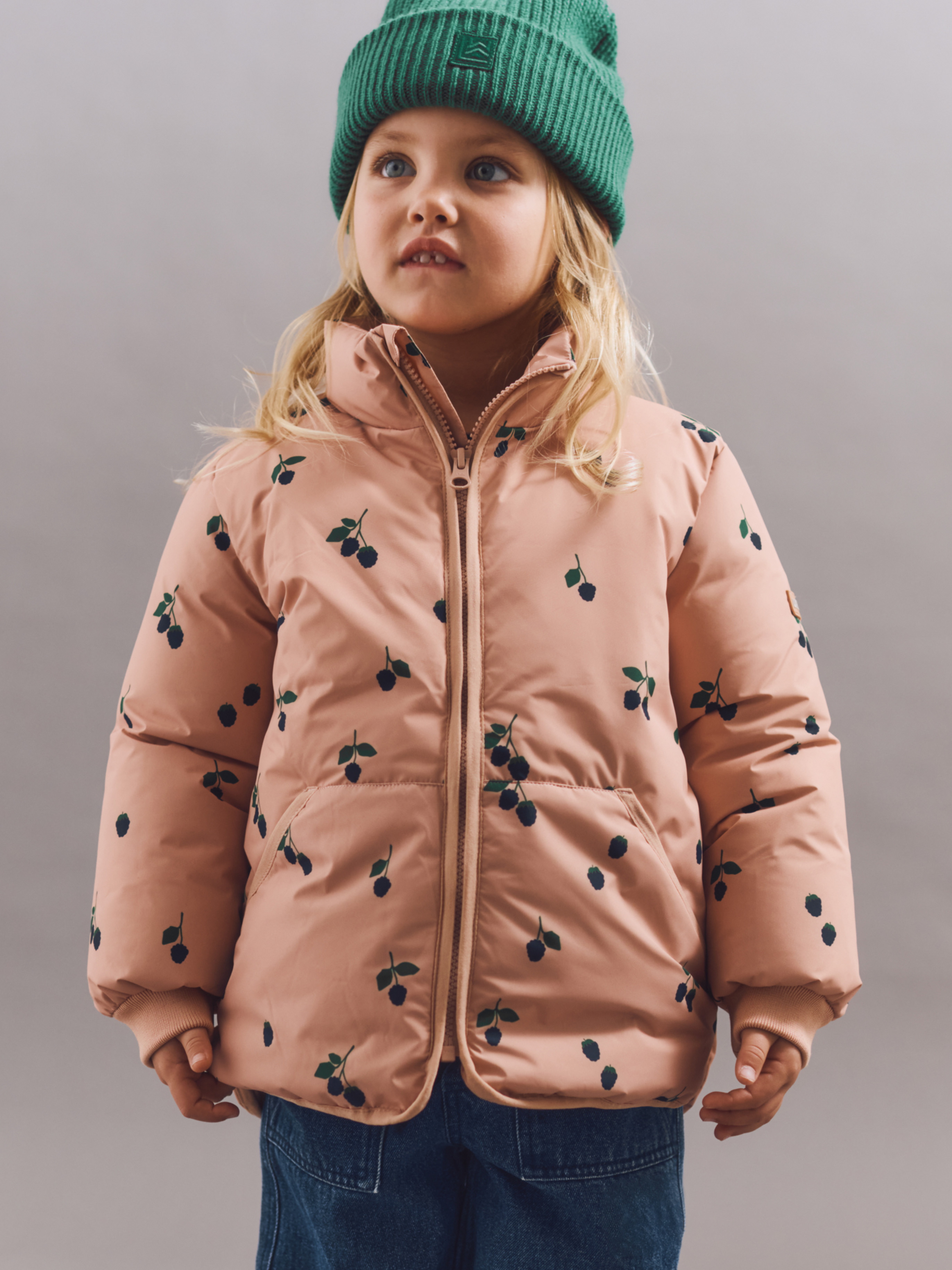 Brantley Steppjacke, Berry / Pale Tuscany, 110