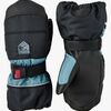 Hestra Kids Czone Fäustlinge, Black/Petrol