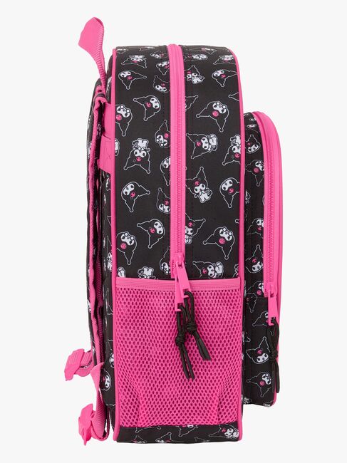 Hello Kitty Kuromi Small Rucksack 15L, Rosa-schwarz