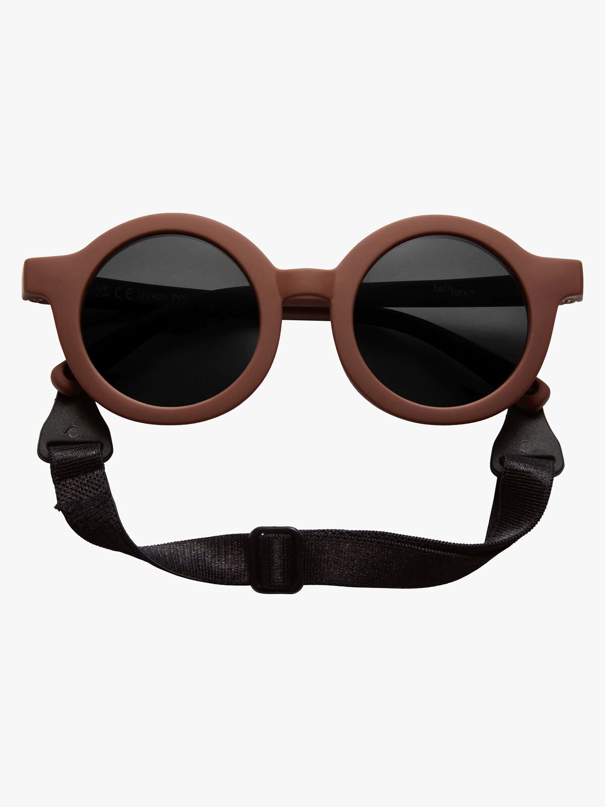 BabyMocs Signature Soft Biegbare Sonnenbrille, Braun