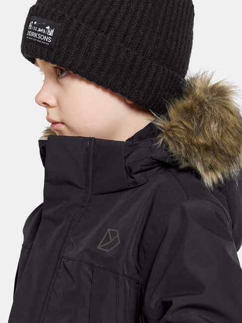 Didriksons Oxid Winterjacke, Schwarz