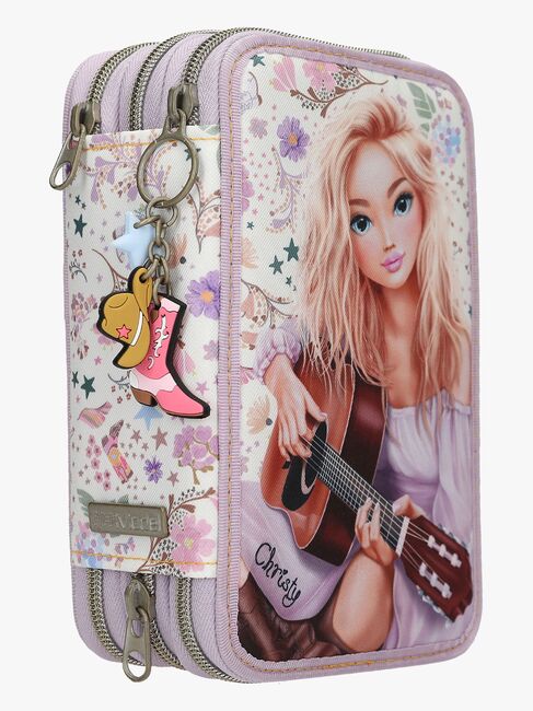 TOPModel COWGIRL Dreifach-Federmäppchen