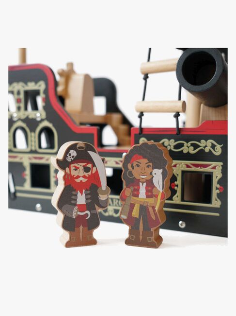 Le Toy Van Barbarossa Piratenschiff & Figuren