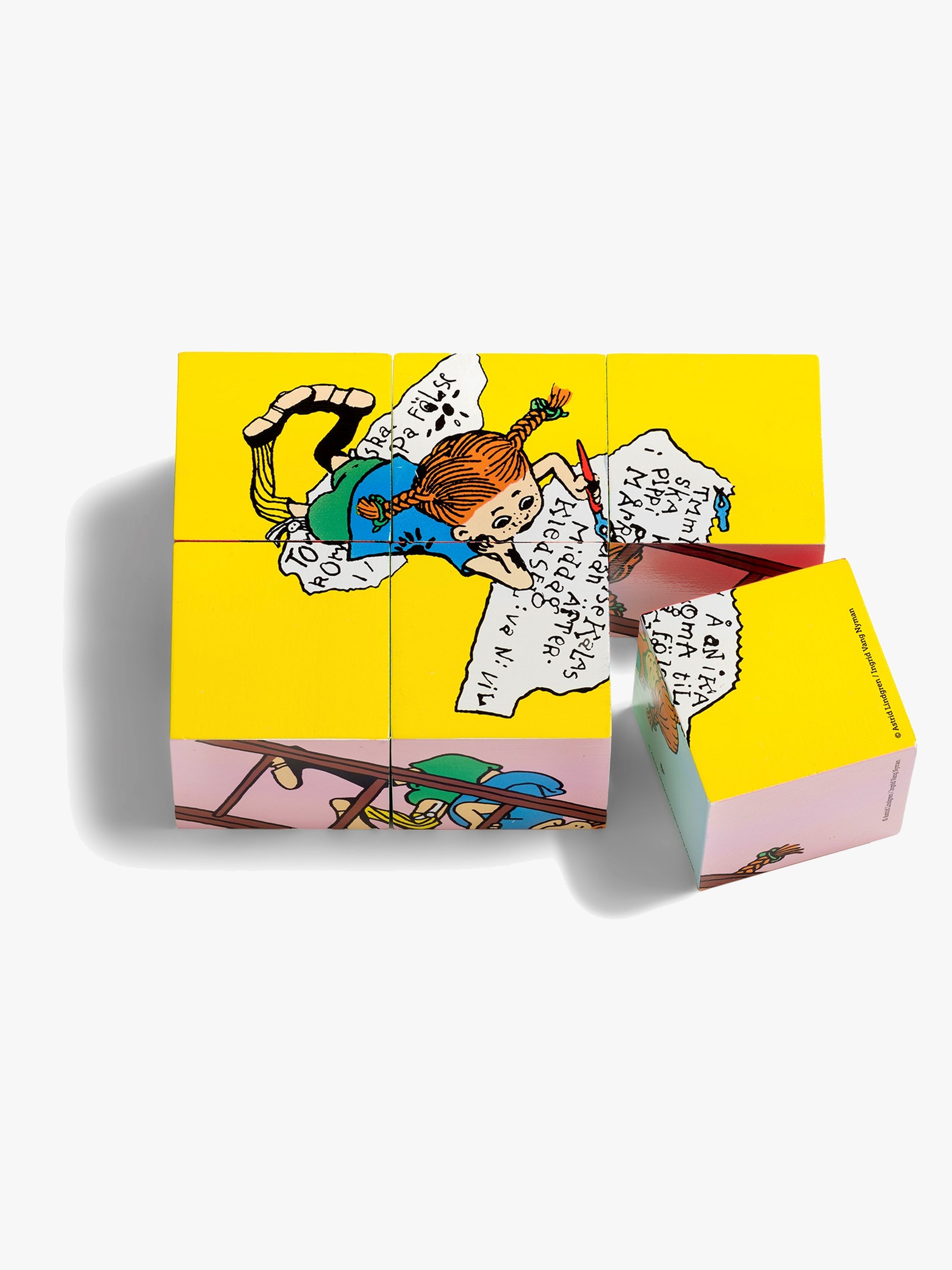 Pippi Puzzleklötze 6 Stück