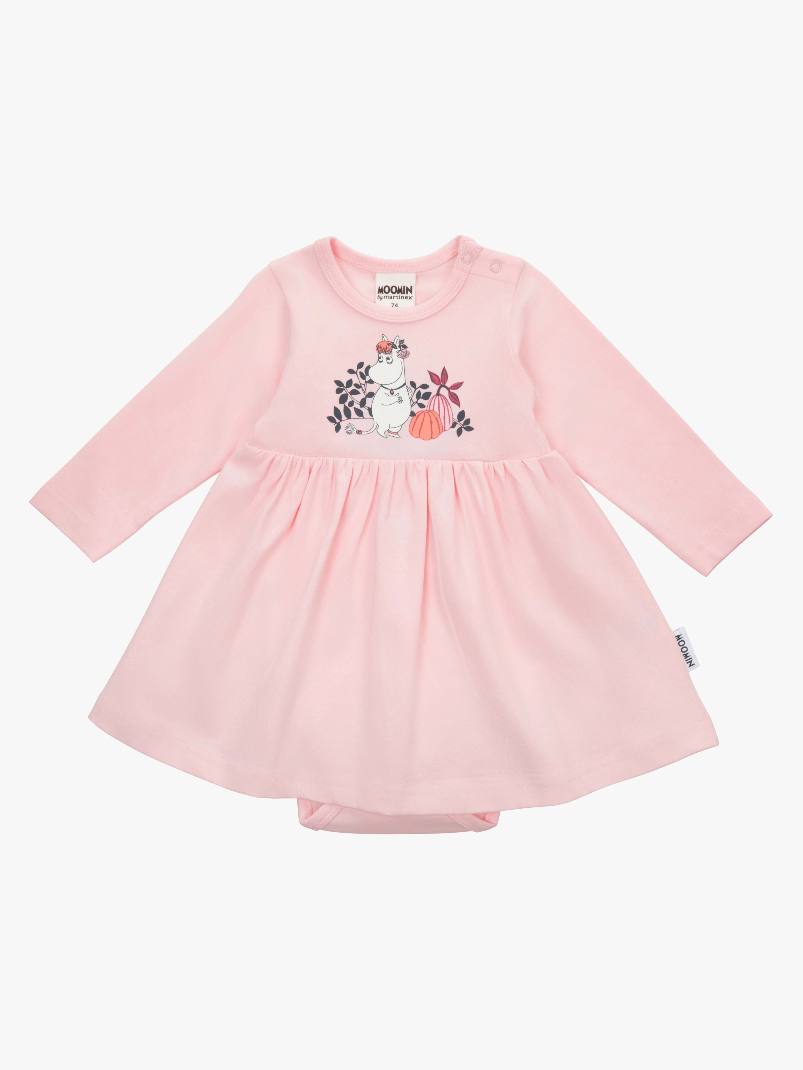 Moomin by Martinex Kürbis Kleid Baby, Rosa, 80