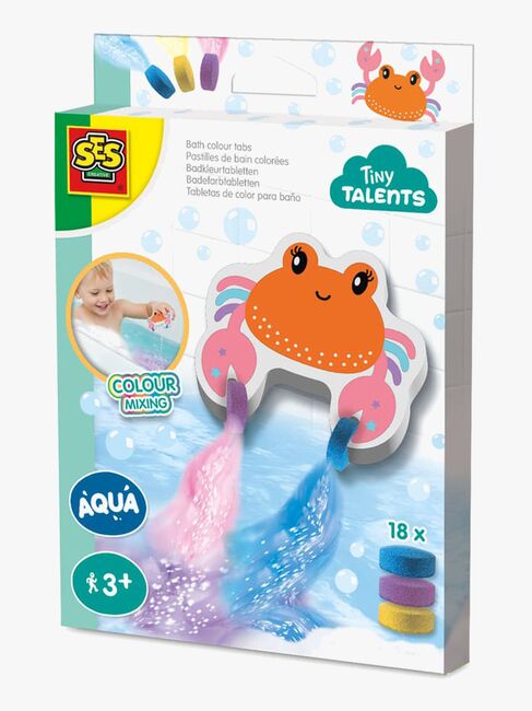 SES Creative Badespielzeug Krabbe mit Badefarben